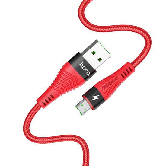 U53 Micro USB 4A Fast Charging Data Cable for Tablet Smartphone 1.2M