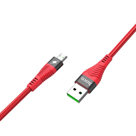 U53 Micro USB 4A Fast Charging Data Cable for Tablet Smartphone 1.2M