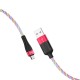 U85 LED 2.4A Type C Micro USB Fast Charging Data Cable For Huawei P30 Pro Mate30 Xiaomi Mi10 Redmi K30 Poco X2 S20 5G