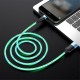 U85 LED 2.4A Type C Micro USB Fast Charging Data Cable For Huawei P30 Pro Mate30 Xiaomi Mi10 Redmi K30 Poco X2 S20 5G