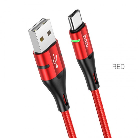 U93 Aluminum Alloy USB Type-C Data Cable 3A Fast Charging 1.2M Data Cable for MI10 Note 9S POCO X3 OnePlus 8Pro