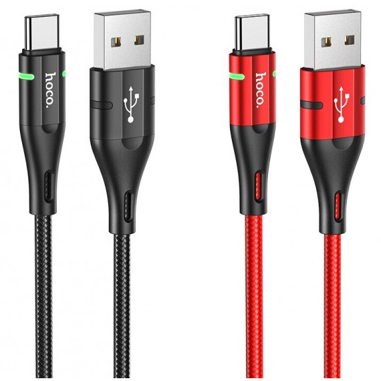 U93 Aluminum Alloy USB Type-C Data Cable 3A Fast Charging 1.2M Data Cable for MI10 Note 9S POCO X3 OnePlus 8Pro