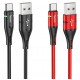 U93 Aluminum Alloy USB Type-C Data Cable 3A Fast Charging 1.2M Data Cable for MI10 Note 9S POCO X3 OnePlus 8Pro U93 Aluminum Alloy USB Type-C Data Cable 3A Fast Charging 1.2M Data Cable for MI10 Note 9S POCO X3 OnePlus 8Pro