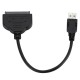 High Speed USB3.0 to SATA Adapter Cable Hard Disk Data Cable USB to SATA Support 2.5 Inch SSD HDD Hard Drive High Speed USB3.0 to SATA Adapter Cable Hard Disk Data Cable USB to SATA Support 2.5 Inch SSD HDD Hard Drive