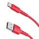 X30 Star 1.2M USB Type-C Fast Charging Sync Data Cable for Samsung Huawei