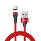 Type C Micro USB 2.1A 360 Degrees LED Indicator Fast Charging Magnetic Data Cable For Huawei P30 Pro Mate 30 Xiaomi Mi10 Redmi K30 S20 5G