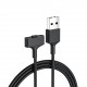 1m/3.28ft ABS Smart Watch USB Magnetic Charging Cable Wire Charger For Fitbit Ionic 1m/3.28ft ABS Smart Watch USB Magnetic Charging Cable Wire Charger For Fitbit Ionic