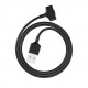 1m/3.28ft ABS Smart Watch USB Magnetic Charging Cable Wire Charger For Fitbit Ionic