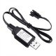 1898A 1899A USB Charging Cable 7.4V Battery Charger G16-28 1/18 RC Car Vehicles Spare Parts