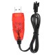 2811 USB Charging Cable 4.8V Battery Charger 1/20 RC Car Vehicles Spare Parts