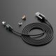 3A Type C Micro USB Fast Charging Magnetic Data Cable For 9 K30 5G HUAWEI P30 Mate30 Pro 5G Note10+ 5G