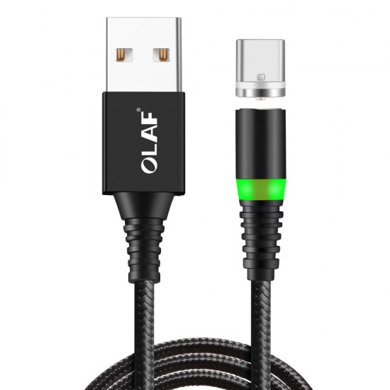 3A Micro USB Type-C 360° Magnetic Nylon Weave Fast Charging Data Cable For Mi9 HUAWEI Mate 20 Pro P20 S10 S10+ 3A Micro USB Type-C 360° Magnetic Nylon Weave Fast Charging Data Cable For Mi9 HUAWEI Mate 20 Pro P20 S10 S10+