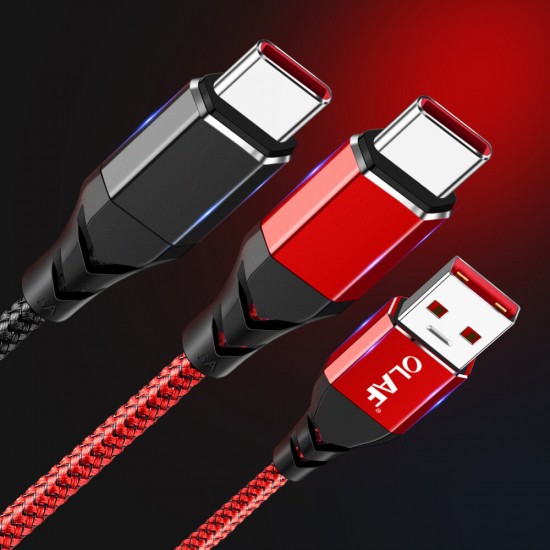 5A Data Cable USB Type-C Fast Charging For Huawei P30 P40 Pro Mi10 OnePlus 8Pro