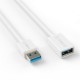 CER3 USB3.0 Male to Female High-speed Transmission Extension Data Cable For Tablet Laptop PC Computer CER3 USB3.0 Male to Female High-speed Transmission Extension Data Cable For Tablet Laptop PC Computer