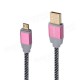 3288 lightning to USB Nylon braided cable for Android devices