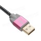 3288 lightning to USB Nylon braided cable for Android devices