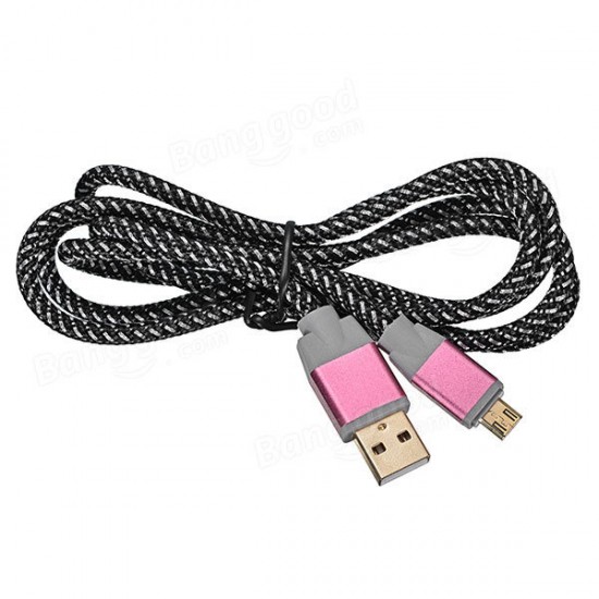 3288 lightning to USB Nylon braided cable for Android devices