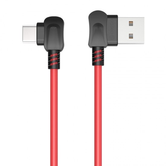 2M Right-angled USB-A to Type-C USB-C 2.4A Charging Cable Data Cable 2M Right-angled USB-A to Type-C USB-C 2.4A Charging Cable Data Cable