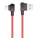 2M Right-angled USB-A to Type-C USB-C 2.4A Charging Cable Data Cable