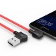 2M Right-angled USB-A to Type-C USB-C 2.4A Charging Cable Data Cable