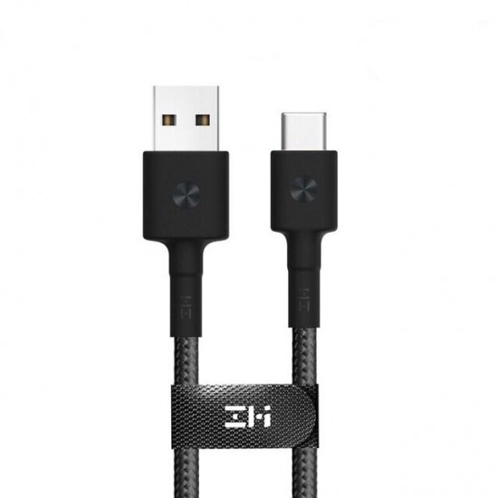 AL431 Braided USB Type-C 2M Charging Phone Data Cable from Eco-System for Samsung Oneplus 5T