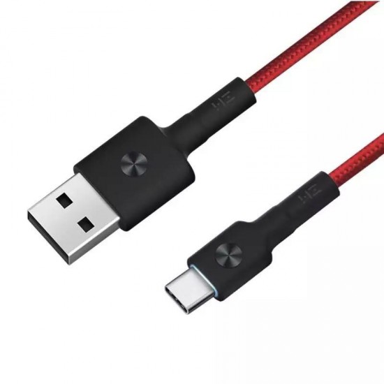 AL431 Braided USB Type-C 2M Charging Phone Data Cable from Eco-System for Samsung Oneplus 5T