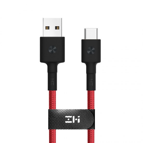 AL431 Braided USB Type-C 2M Charging Phone Data Cable from Eco-System for Samsung Oneplus 5T