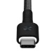 AL431 Braided USB Type-C 2M Charging Phone Data Cable from Eco-System for Samsung Oneplus 5T