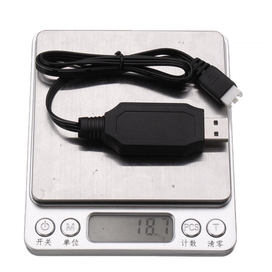 7.4V 2S Lipo Battery Charger USB Charging Cable for 1/32 1/35 RC Car Parts 7.4V 2S Lipo Battery Charger USB Charging Cable for 1/32 1/35 RC Car Parts