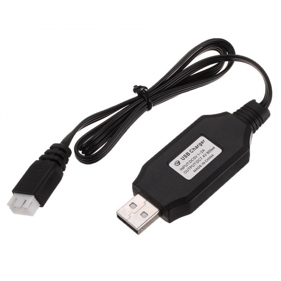 7.4V 2S Lipo Battery Charger USB Charging Cable for 1/32 1/35 RC Car Parts 7.4V 2S Lipo Battery Charger USB Charging Cable for 1/32 1/35 RC Car Parts
