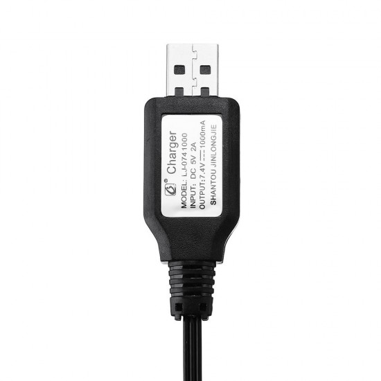 RC 7.4V Battery USB Charger Cable for 9200 9202 HJ209131 1/12 1/18 Car Spare Parts PX9200-37