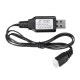 029 Battery Charger 7.4V USB Charging Cable for RB1277A 1/12 RC Vehicles Spare Parts