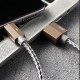 RC-100a 2.1A USB Type C Braided Charging Data Cable 3.28ft/1m for A2 Pocophone F1