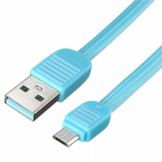 RC-045m 2.1A Micro USB 1m/3.3ft Puff TPE Wire Cable For Samsung Xiaomi Huawei