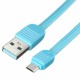 RC-045m 2.1A Micro USB 1m/3.3ft Puff TPE Wire Cable For Samsung Xiaomi Huawei RC-045m 2.1A Micro USB 1m/3.3ft Puff TPE Wire Cable For Samsung Xiaomi Huawei