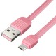 RC-045m 2.1A Micro USB 1m/3.3ft Puff TPE Wire Cable For Samsung Xiaomi Huawei RC-045m 2.1A Micro USB 1m/3.3ft Puff TPE Wire Cable For Samsung Xiaomi Huawei