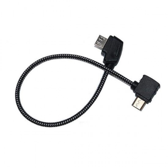 Remote Control Data Connected Cable Line to Mobile / Tablet Micro USB Lightning for DJI Mavic Pro Spark Remote Control Data Connected Cable Line to Mobile / Tablet Micro USB Lightning for DJI Mavic Pro Spark