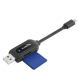 OTG03 USB 2.0 Micro USB to SD TF OTG Card Reader Charge Cable for Android Phone OTG03 USB 2.0 Micro USB to SD TF OTG Card Reader Charge Cable for Android Phone