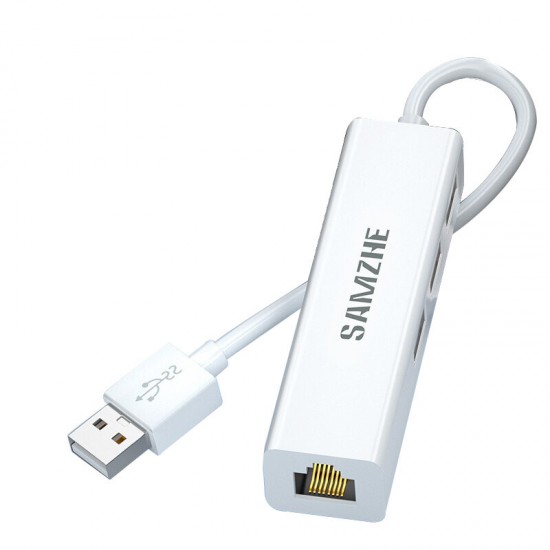 3 Port USB2.0 Hub Splitter RJ45 100M Ethernet Adapter Wired Network Card Converter for Laptop Desktop PC UWH01 3 Port USB2.0 Hub Splitter RJ45 100M Ethernet Adapter Wired Network Card Converter for Laptop Desktop PC UWH01