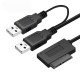 SATA Cable USB2.0 to 6+7 13Pin With External USB2.0 HDD Converter Power Supply For Laptop CD-ROM DVD-ROM ODD Data Cable Converter SATA Cable USB2.0 to 6+7 13Pin With External USB2.0 HDD Converter Power Supply For Laptop CD-ROM DVD-ROM ODD Data Cable Converter