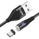 3A Type C Micro USB LED Indicator Fast Charging Magnetic Data Cable For Huawei P30 Pro Mate 30 Mi9 7A 6Pro Y4800 3A Type C Micro USB LED Indicator Fast Charging Magnetic Data Cable For Huawei P30 Pro Mate 30 Mi9 7A 6Pro Y4800