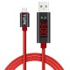 2.4A QC3.0 Voltage Current Display Micro USB Fast Charging Data Cable 1M For Phone Tablet 2.4A QC3.0 Voltage Current Display Micro USB Fast Charging Data Cable 1M For Phone Tablet
