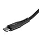 BMA-022 2.4A Micro USB Fast Charge Data Cable for Huawei Tablet Smartphone 1M