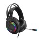 Tuner K1 Game Headphone USB Wired 7.1 Channel 360º Surounding Sound 50mm Driver Bass Gaming Headset with Mic for Computer PC PS4 Gamer