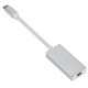 Type-C to Mini DisplayPort Cable Adapter USB3.1 Support 4K HDTV Converter Male to Female