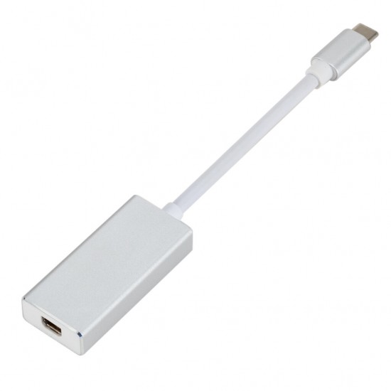 Type-C to Mini DisplayPort Cable Adapter USB3.1 Support 4K HDTV Converter Male to Female Type-C to Mini DisplayPort Cable Adapter USB3.1 Support 4K HDTV Converter Male to Female