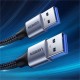 USB3.0 Data Cable Double Head Male to Male Connection Cable 1m Connector for Hard Disk Computer Radiator US373