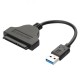 USB 3.0 to SATA Hard Drive Converter Cable Male to Male Adapter SSD HDD Conversion Adapter for 2.5'' Hard Drive