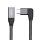 Type C Adapter Data Cable Connector USB3.1 Gen2 Male to Female Elbow Extension Cable 100W Type C Adapter Data Cable Connector USB3.1 Gen2 Male to Female Elbow Extension Cable 100W