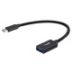 USB3.1 Type C Male to AF USB 3.0 OTG Data Cable Cord Adapter 0.2M